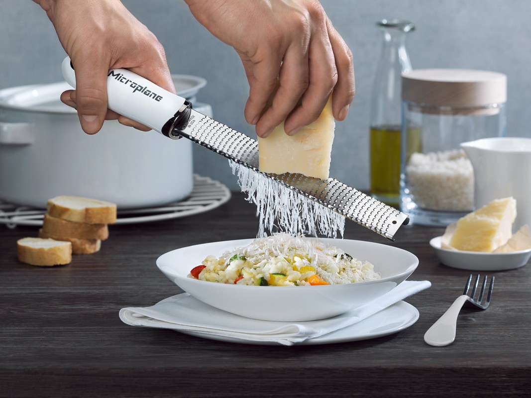 Microplane Premium Classic Zester Reibe in Weiss 46301