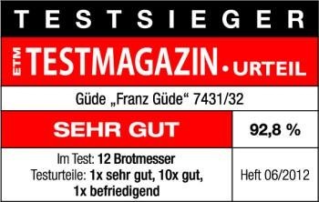 Güde Alpha Olive - Brotmesser "Franz Güde" 32 cm - 7431/32