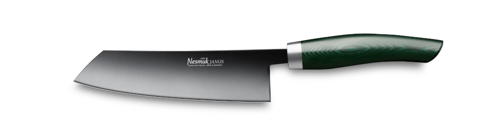 Nesmuk Janus Kochmesser 140 - Micarta Green