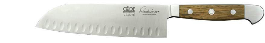 Güde Alpha Fasseiche Santoku 18 cm - E746/18