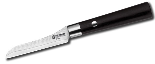 Böker Damast Black Gemüsemesser– 8 cm - 130408DAM