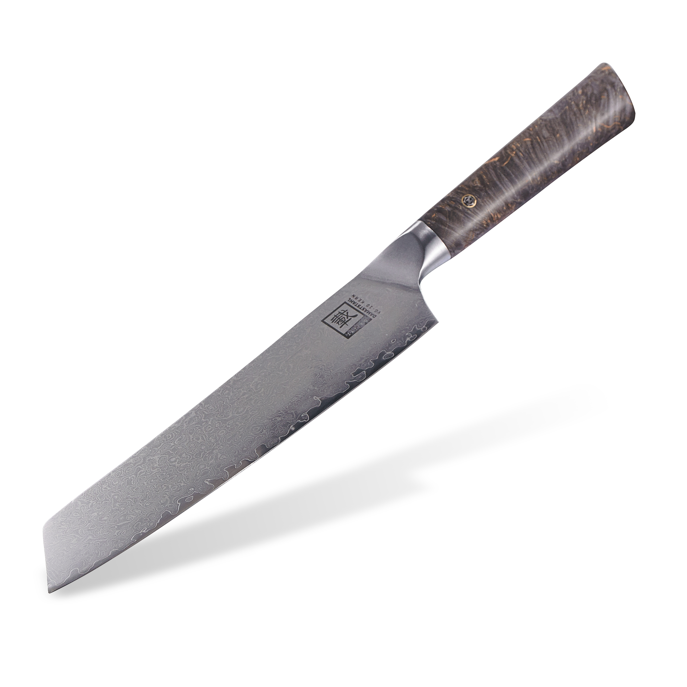 Zayiko Damastmesser. Chefmesser mit Holzbox "Profi Serie" 20 cm - 1DM-CHE-JUN