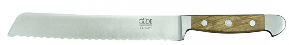 Güde Alpha Olive - Brotmesser 21 cm - X430/21