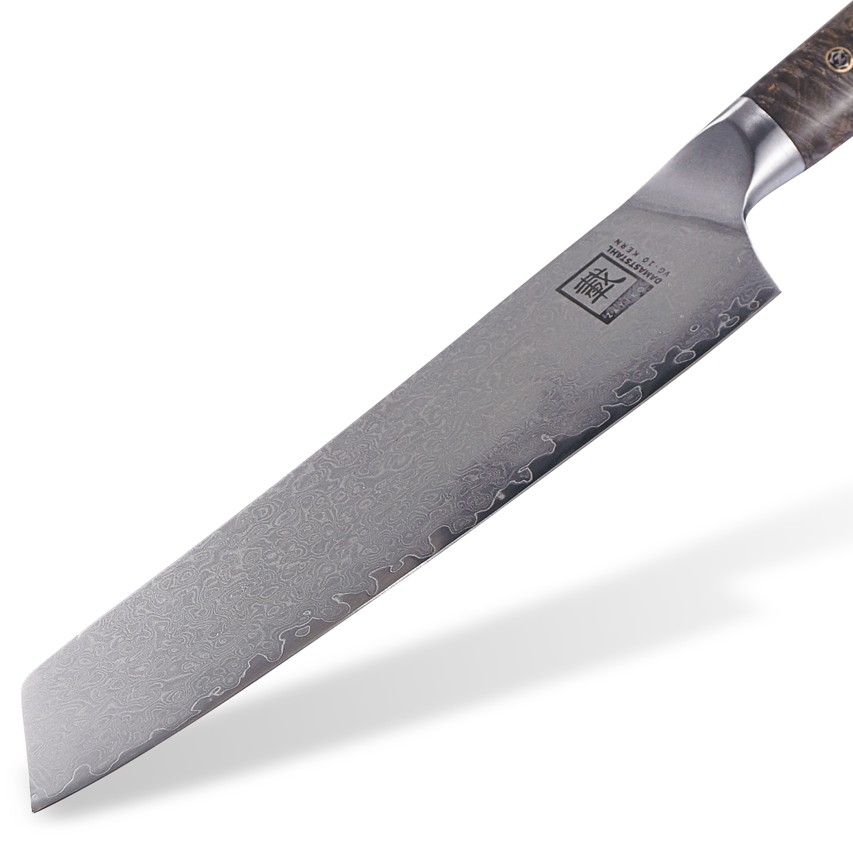 Zayiko Damastmesser. Chefmesser mit Holzbox "Profi Serie" 20 cm - 1DM-CHE-JUN