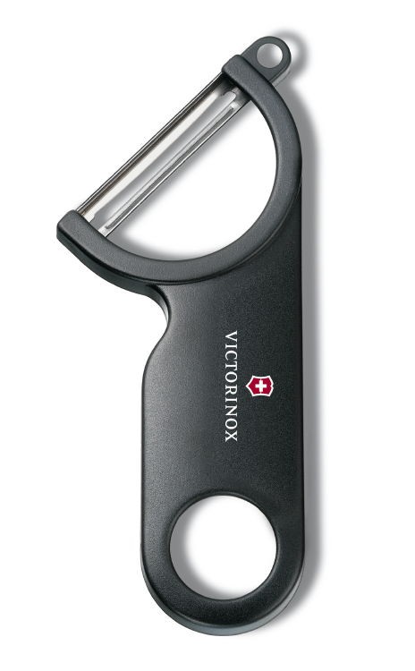 Victorinox Sparschäler  - schwarzer Kunststoffgriff - 7.6073.3