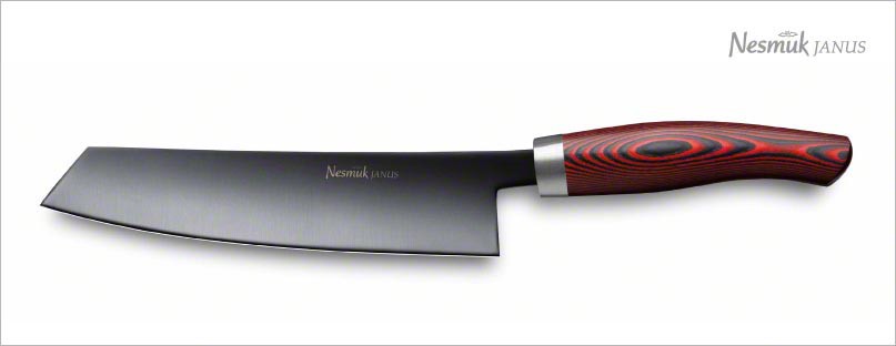 Nesmuk Janus Kochmesser 140 - Micarta Red