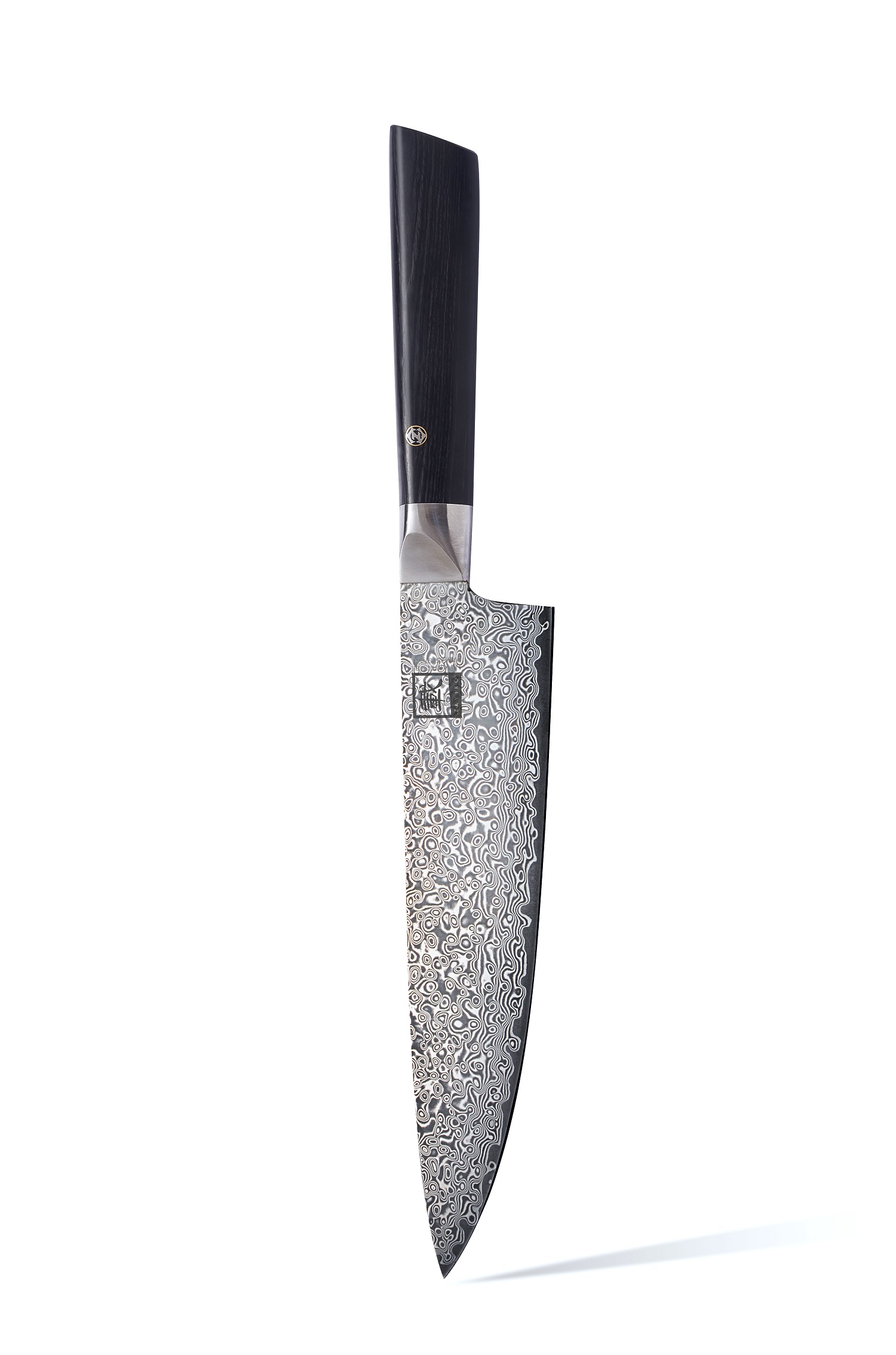 Zayiko Damastmesser Black Edition Chefmesser 20,5 cm - 1DM-CHE-BLA