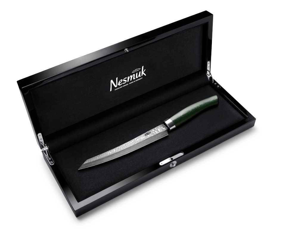 Nesmuk Exklusiv C100 Slicer - Micarta Green