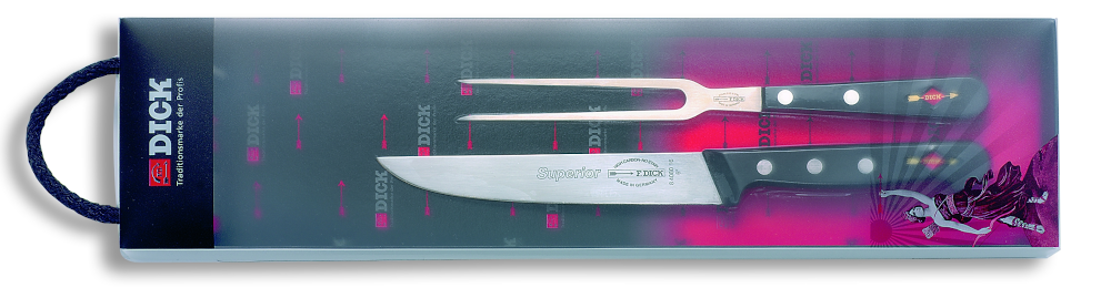Dick Superior Tranchierset Messer 18cm mit Gabel - 84930000