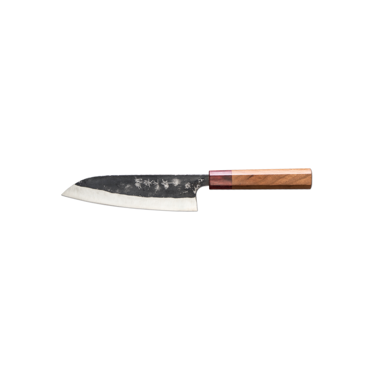 Kasumi - Black Hammer Blue - kleines Santoku 13,5 cm