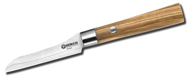 Böker Damast Olive Gemüsemesser– 8 cm - 130438DAM