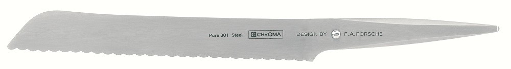 CHROMA type 301 - P-06 - Brotmesser 20,9 cm