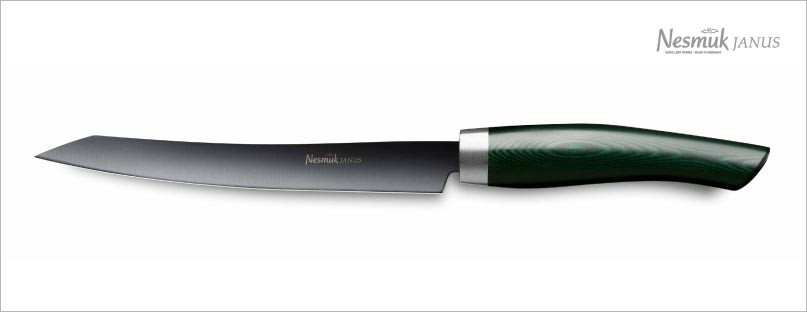 Nesmuk Janus Slicer 160 - Micarta Green