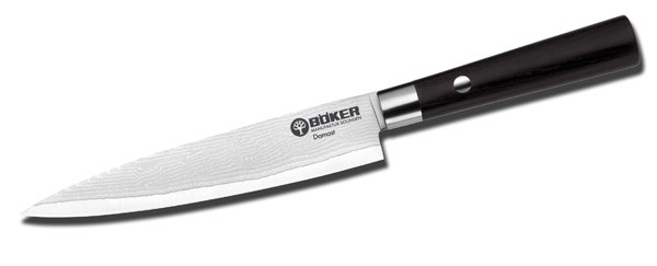 Böker Damast Black Allzweckmesser 15 cm - 130414DAM